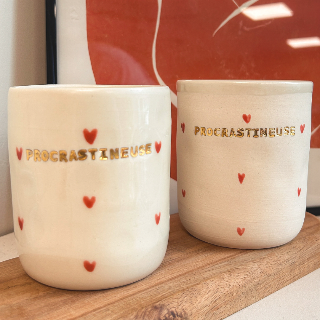 Tasse « Procrastineuse »