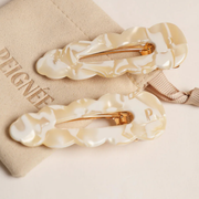 Barrettes signature - popcorn