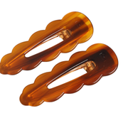 Barrettes Signature - Ébène