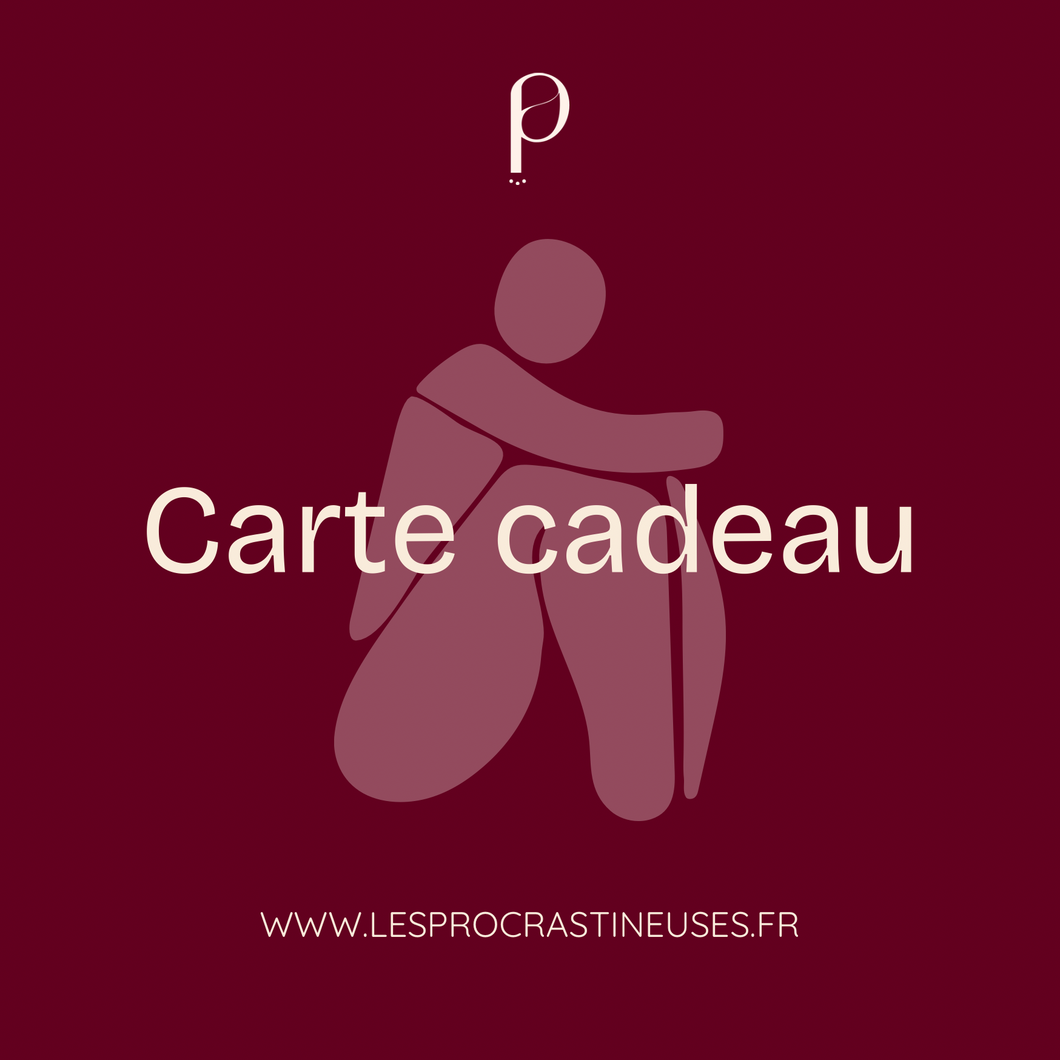 Carte-Cadeau Les Procrastineuses
