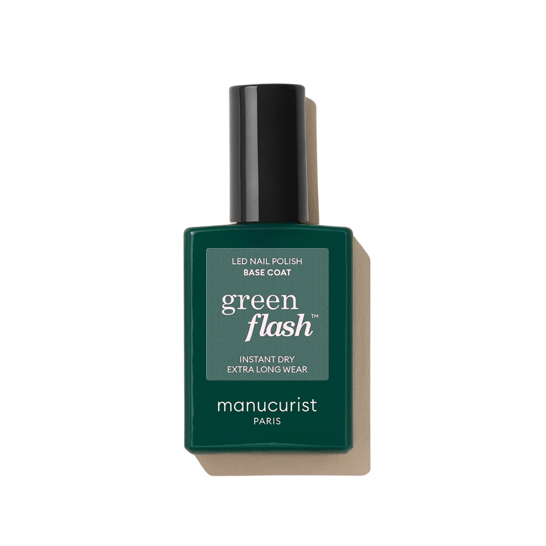 Base Coat Semi-Permanent Green Flash