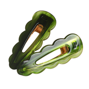 Barrettes Signature - Emeraude