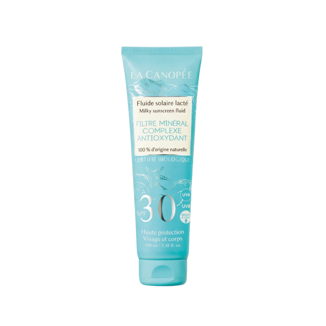 Fluide solaire lacté SPF 30