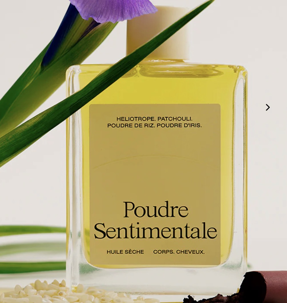 Huile soyeuse Parfumée - Poudre sentimentale