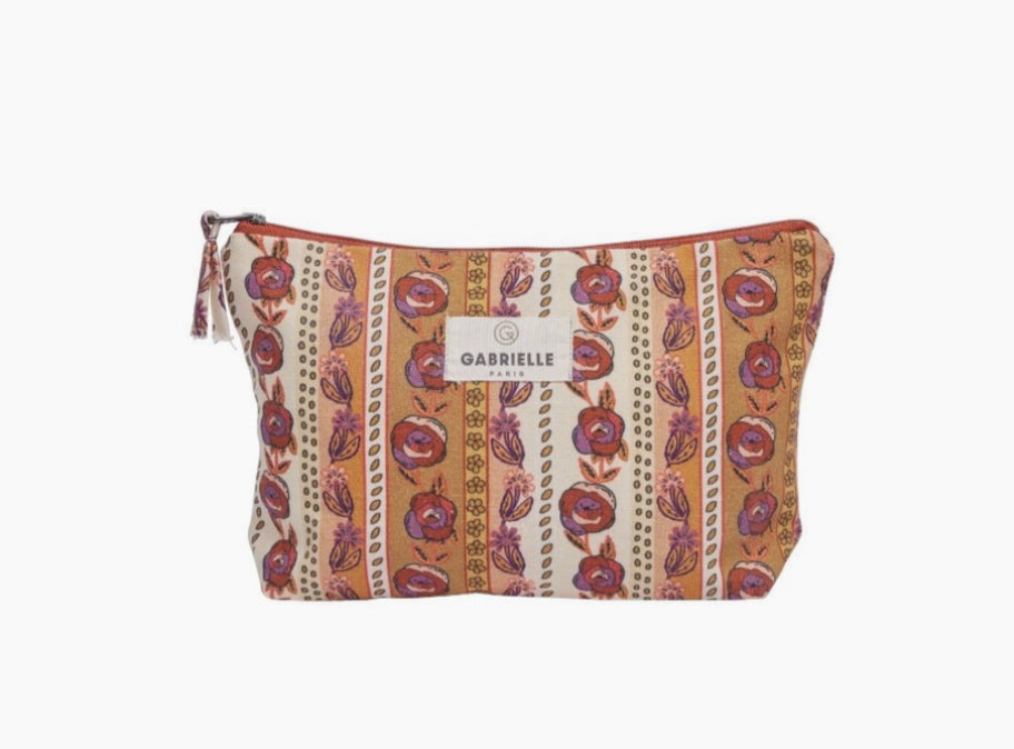 Pochette de maquillage - Flores Grenat