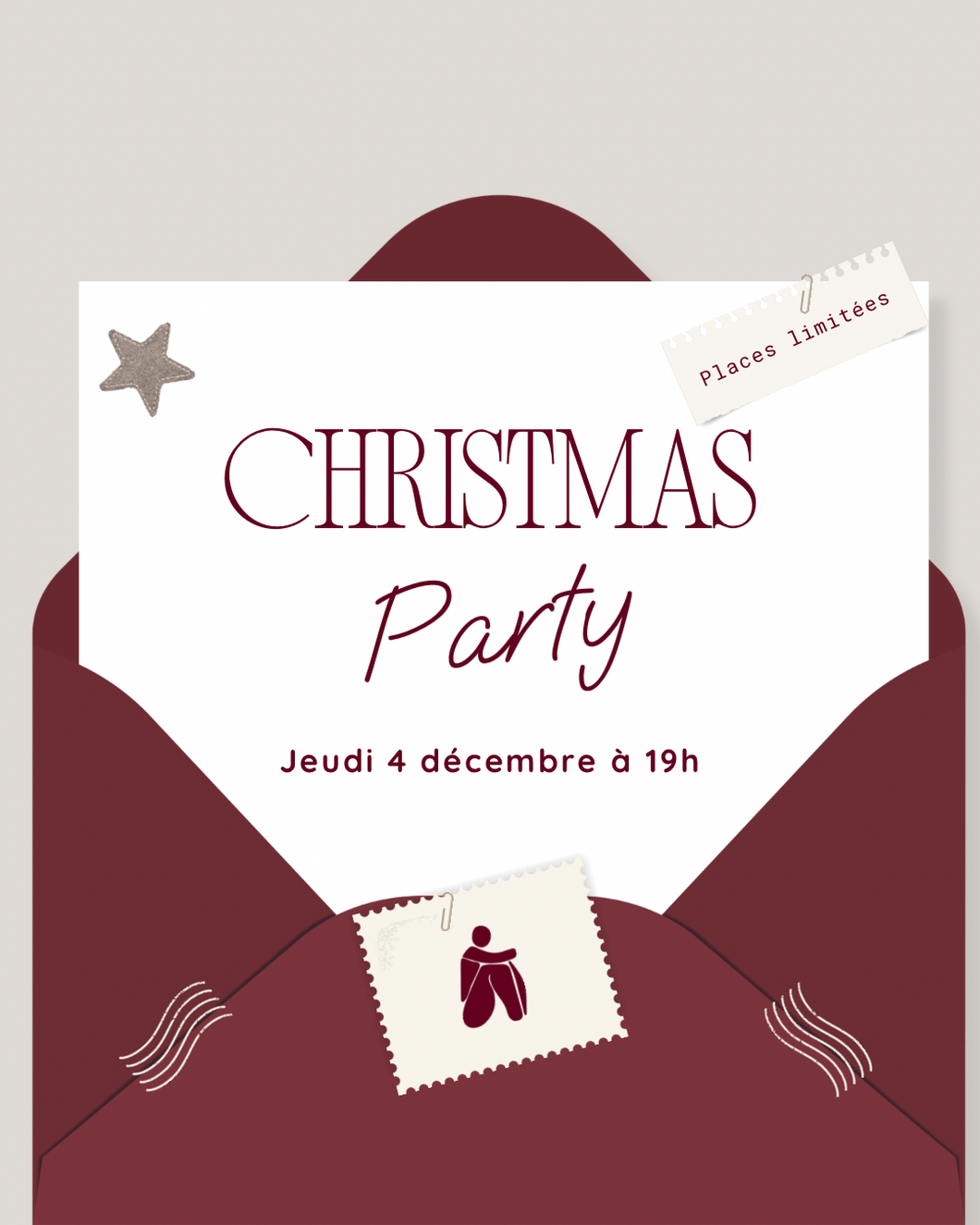 Soirée de Noël - Jeudi 4 décembre à 19h 🎅