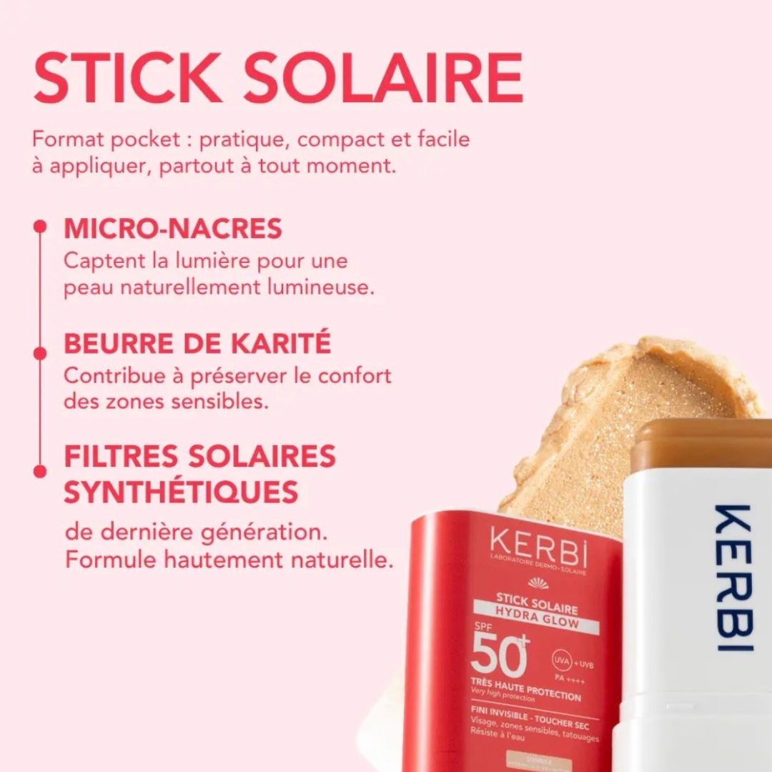 Stick solaire hydra glow - SPF 50+
