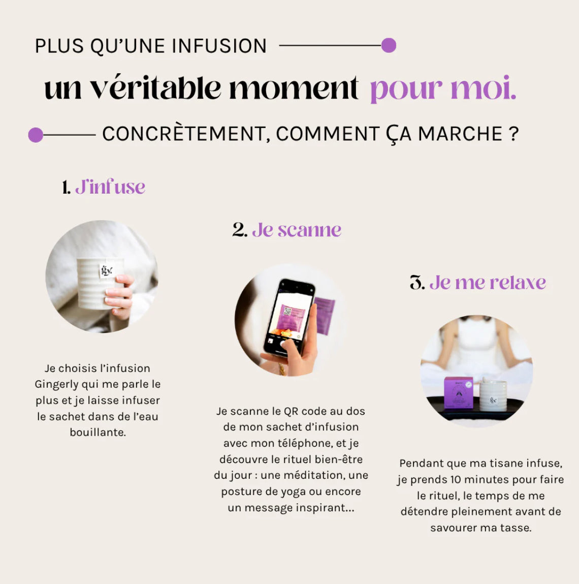 Les infusions rituel - coffret bien-être