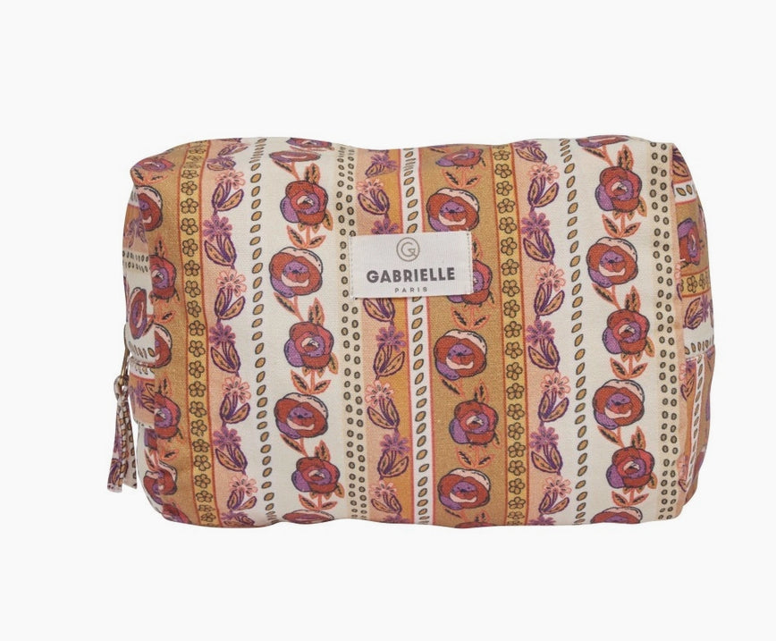 Trousse de Toilette - Flores Grenat