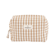 Trousse de Toilette - Vichy Caramel