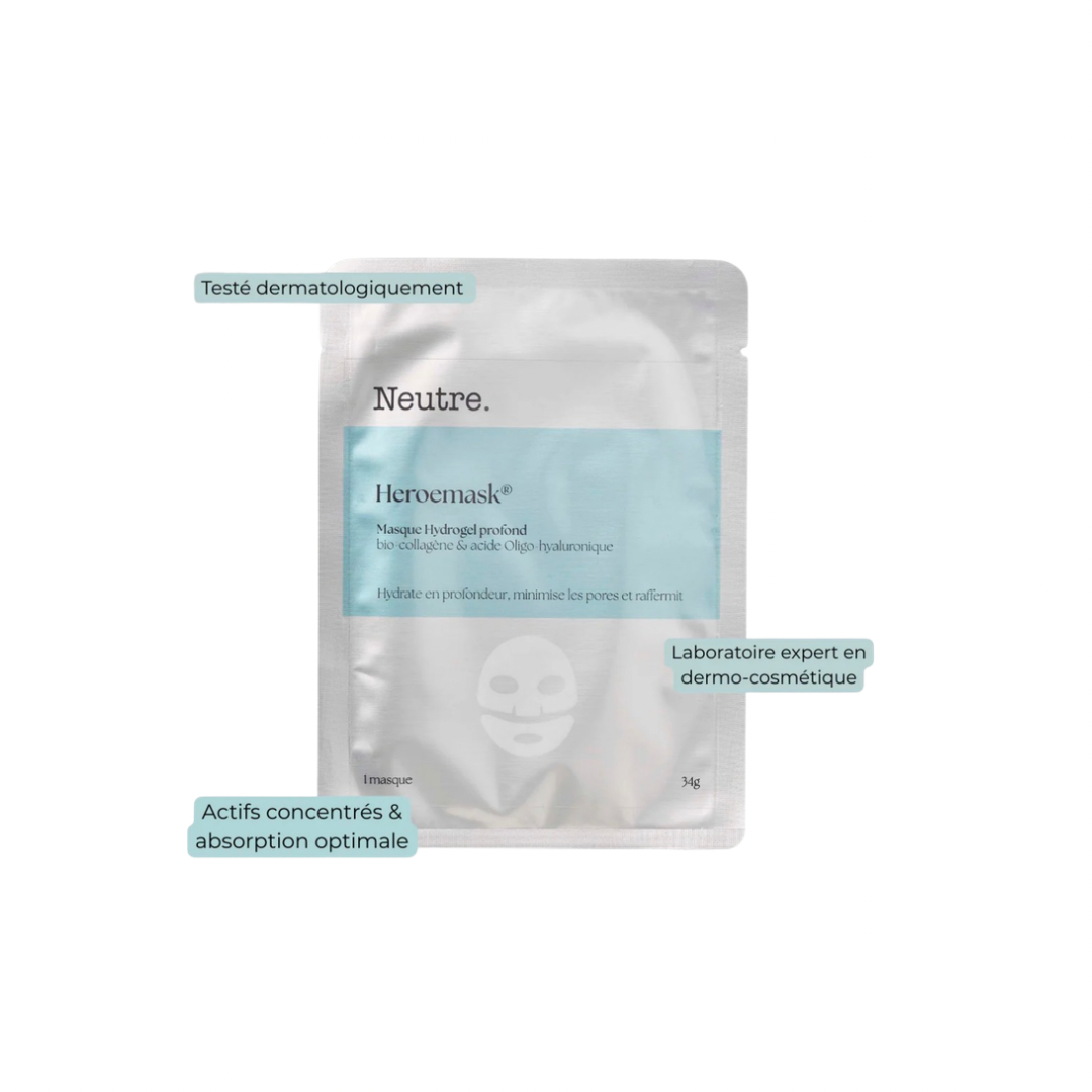 Heroemask - Masque Hydrogel Profond