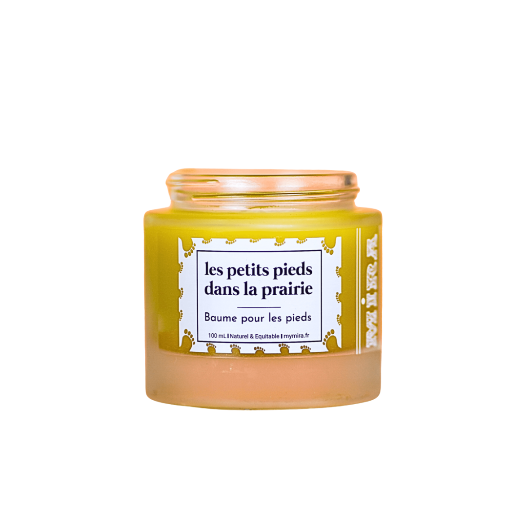 Baume les petits pieds dans la prairie