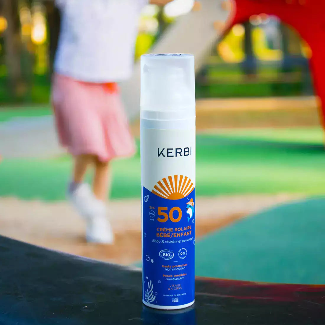 Crème Solaire Bébé/enfant - SPF 50 - Format Voyage
