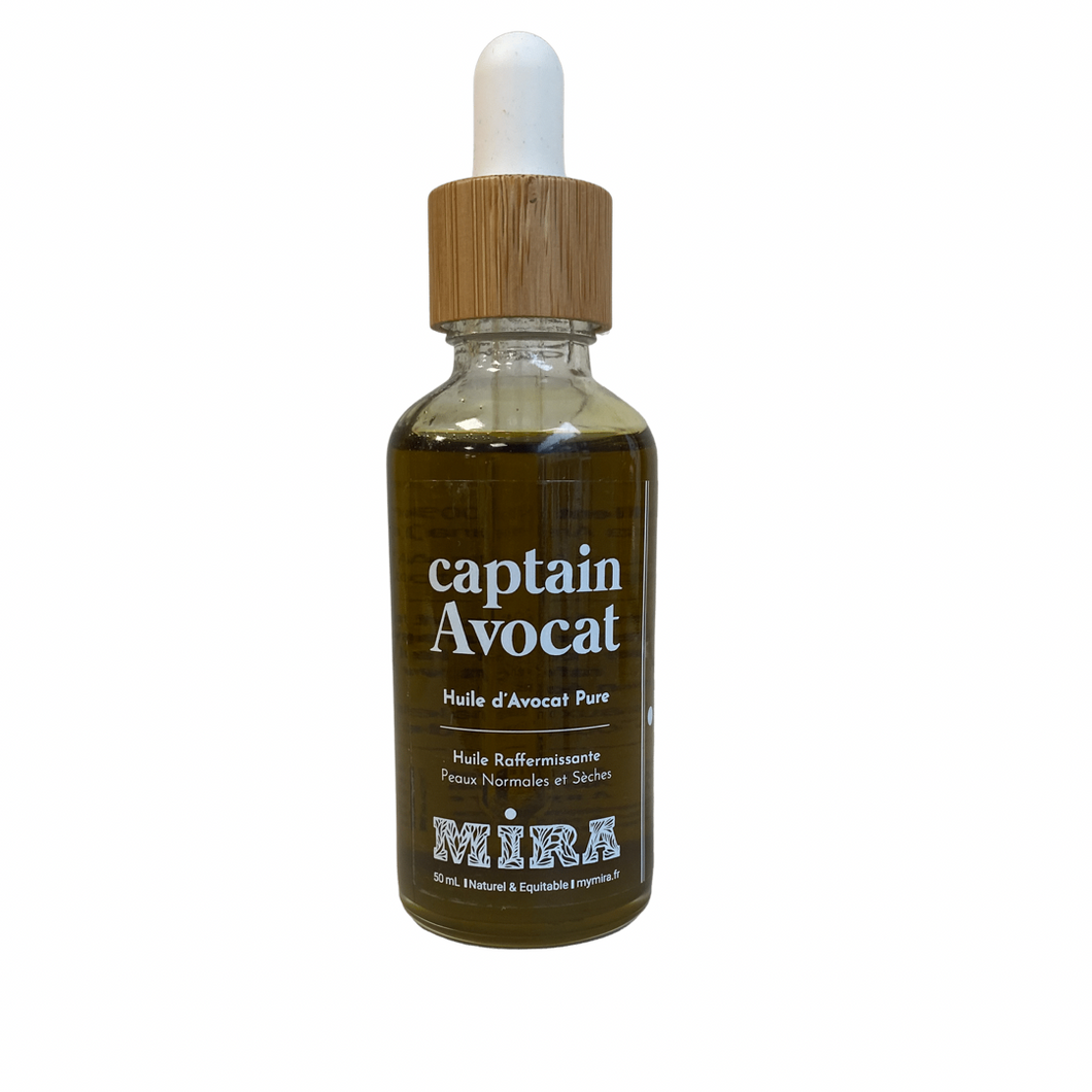 Captain Avocat - Huile Végétale d’Avocat Pure
