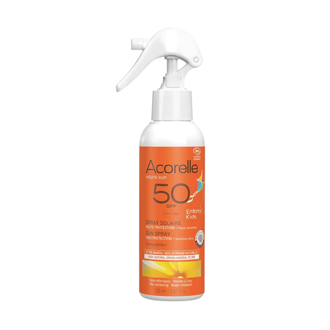 Spray Solaire SPF 50 Bio Certifié - Format Familial